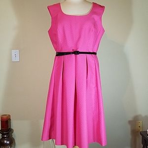 Evan Picone black Label Pink Dress size 14
